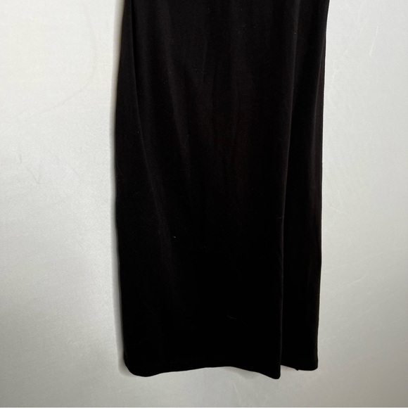 NWT! Michael MICHAEL KORS Black Asymmetric Hem Sleeveless Dress. Size Small. - Picture 8 of 15